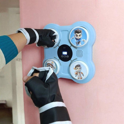 آلة ملاكمة للأطفال مع موسيقى