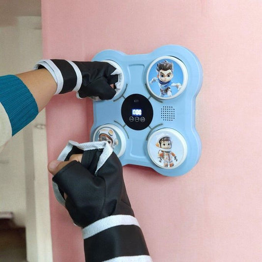 آلة ملاكمة للأطفال مع موسيقى