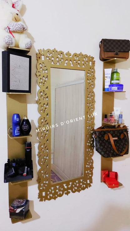 Miroir du lux مرآة + 2 رفوف