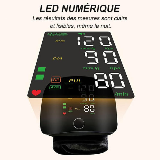 جهاز قياس ضغط الدم ونبض القلب