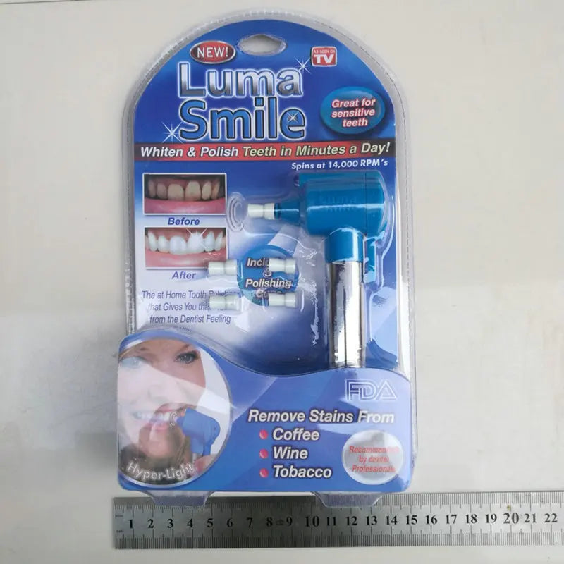 أداة تبييض وتلميع الأسنان