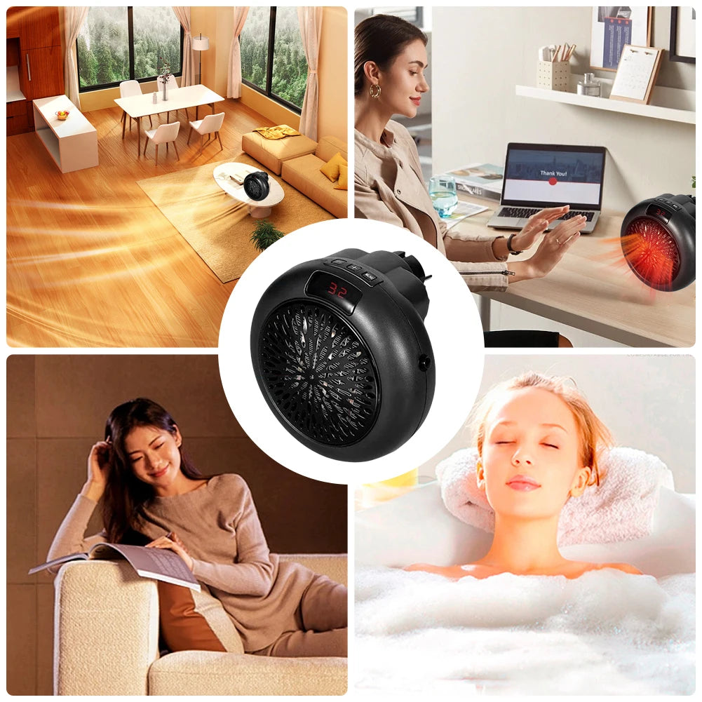 سخان كهربائي بمروحة 900 وات