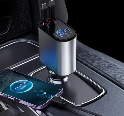 شاحن سيارة قابل للسحب